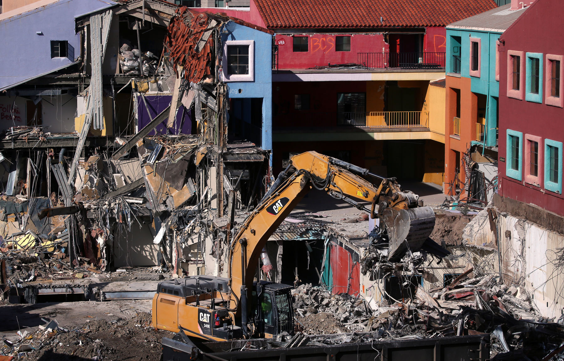 Demolition of La Placita